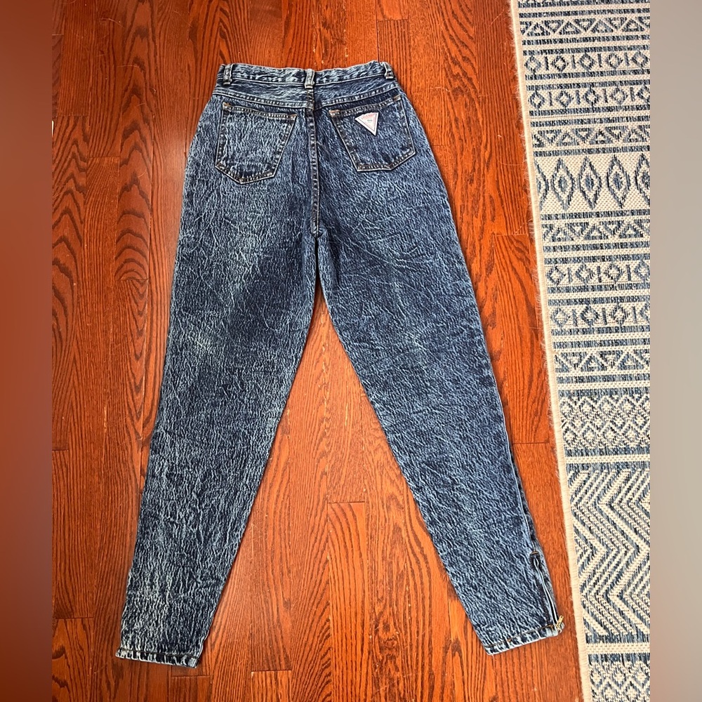 Vintage high waisted stone washed Stefano‎ jeans.